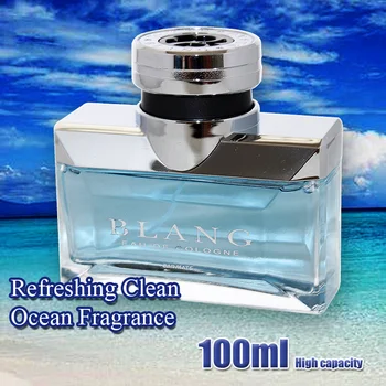 Carro Perfume Refrescante Oceano Interior, as Mulheres Ambientador de Homens, perfumes, Acessórios Auto, 100 ML de Líquido Aromatizante para Carros