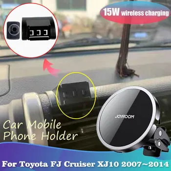 Carro Titular do Telefone para Toyota FJ Cruiser XJ10 2007~2014 Clip Magnético Suporte de apoio Wireles Carregamento Adesivo de Acessórios para iPhone