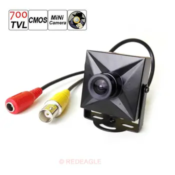 CCTV 700TVL CMOS com Fio Mini Micro Digital Câmera de Segurança de Largura 3,6 milímetros Lente caixa de Metal