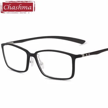 Chashma Marca de Fibra de Carbono Masculino Quadro de armação oculos de grau, Óculos de Qualidade de Armações de Óculos Feminino de Quadro para Miopia de Vidro