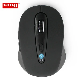 CHYI Bluetooth Wireless Optical Mouse de Computador Office Mini Mouses 800/1200/1600 DPI 5 Botões BT 3.0 Mouse Para notebook PC
