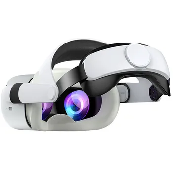 Cinta de cabeça djustable para Oculus Quest 2 VR halo correia ,Aumentar o Apoio forcesupport , conforto-oculus quest2 Accessorie