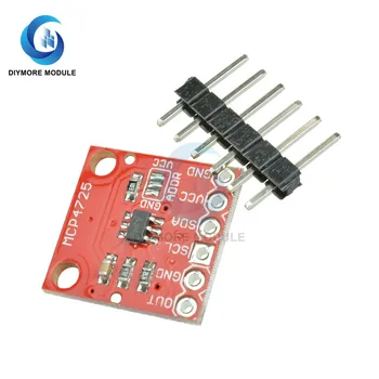 CJMCU-MCP4725 dac (Conversor Digital para Analógico Módulo de MCP4725 I2C IIC Interface Placa da Fuga para o Microcontrolador Arduino