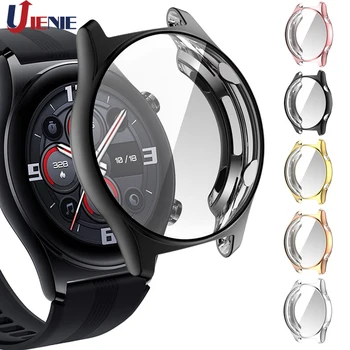Claro TPU Protector Case Capa para Huawei Honor Assistir GS 3 gs3 Pulseira Smart Watch Quadro de Chapeamento de Escudo Protetor Acessórios