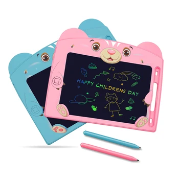 Crianças LCD Escrever Tablet Doodle Conselho de 8,5 Polegadas de Desenho Colorido Tablet teclado de Escrita Meninas Meninos Presentes Brinquedos para 3 4 5 6 7 Ano de Idade