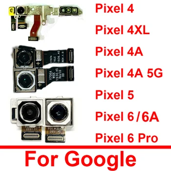 Câmera traseira Câmera Frontal Para o Google Pixel 4 4XL 4A 5G Pixel 5 6 6A Pro Traseiro Big Principais Pequena Câmera Cabo flexível de Peças de Reposição