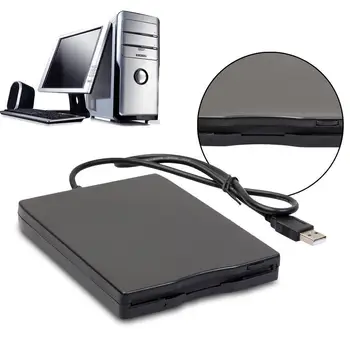 De Disquete USB Leitor de Unidade Portátil Externa De 1,44 Laptop 10/7/8/XP/Vista Drive Para Windows MB PC Disquete ambiente de Trabalho FDD