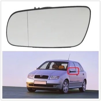 Do Lado esquerdo do Skoda Fabia MK1 1999 2000 2001 2002 2003 2004 Carro-estilo Aquecida Espelho de Vidro LHD