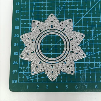 Doily Laço Círculo Armação De Metal Cortantes Selos Estêncil Novo 2021 Cortados Christams Cartão De Papel Fazendo Entregas