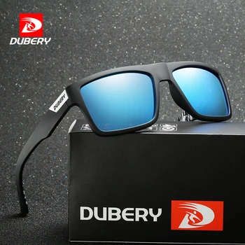 DUBERY o Design da Marca Polarizados Condução de óculos de Sol dos Homens Retrô, Masculino Coloridos, Óculos de Sol dos Homens a Marca de Moda de Luxo Tons Oculos