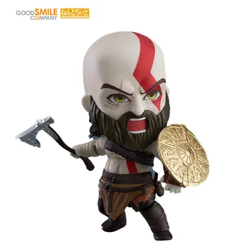 Em Estoque Original de 100% BOM SORRISO GSC NENDOROID 925 Kratos o Deus da Guerra PVC Ação Anime Figura de Modelo de Brinquedos Coleção Boneca de Presente