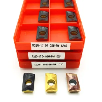 Ferramentas de metal duro R390 170408M PM4240 1025 endurecido interna de metal redondas ferramenta para torneamento ferramentas de torno CNC, produto R390 170408 de ferramentas de torno