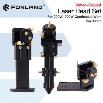 FONLAND do Laser do CO2 do Conjunto de Cabeça de Lente D18 FL38.1 D20FL50.8/63.5/101.6 mm Integrativa de Montagem Dia25 Espelho para a Máquina de Corte a Laser