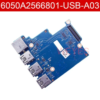 Genuíno, original, Leitor de Cartão Ethernet Porta USB da Placa para HP Probook 650 G1 655 G1 6050A2566801-USB-A03