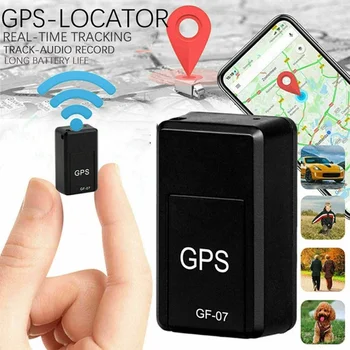 GF07 Perseguidor de GPS do Carro Mini Localizador de Rastreamento em Tempo Real de Dispositivos Anti-Roubo de Gravação Magnética Localizador de Veículos Para Carro Caminhão Criança