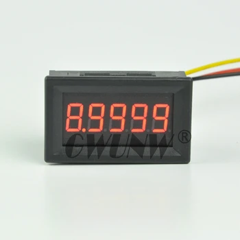 GWUNW DC voltímetro digital BY536V 9.9999(10V) 5 bits de alta precisão Testador de Medidor de