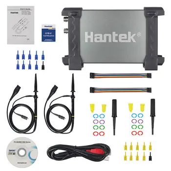 Hantek 6022BL PC Portátil USB Analisador Lógico Digital Osciloscópio Digital Portátil De 2 Canais de 20MHz 48MSa/s de Armazenamento Multifunctio