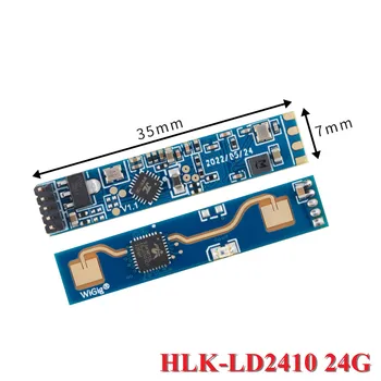 HLK-LD2410 24 FMCW 24GHz Humano Inteligente de Detecção de Presença de Radar Módulo LD2410 HLK-LD2410 da Onda do Milímetro de Movimento do Interruptor do Sensor