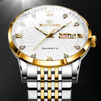 Homens De Negócios Relógios 2022 De Melhor Marca De Luxo Para Esportes, Moda De Aço Inoxidável Completa Impermeável Masculino Relógio Relógio Masculino