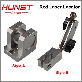Hunst Módulo Laser Vermelho, Laser Localizador de Ferramentas de Diâmetro 12mm Titular Luz para o CO2 UV Fibra Máquina da Marcação