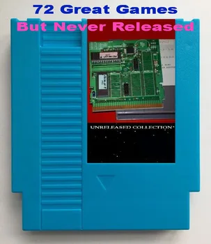 Inédita Coleção de 73 em 1 Cartucho de Jogo para NES/FC Console