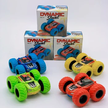 Inércia Virar de Volta Para O Carro de duas faces de Buggy Crianças do Modelo Anti-queda Resistente Carro de Brinquedo 3-4-5 Anos de Idade do Bebê de Brinquedo Carro