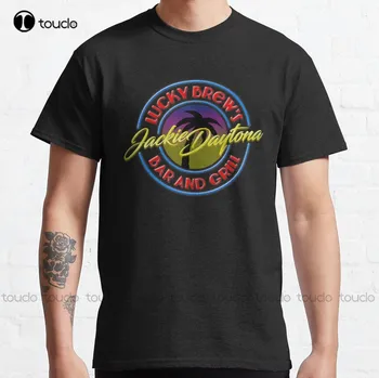 Jackie Daytona Barman Que Fazemos Nas Sombras Clássica T-Shirt dos Homens Atlético-Shirts & Tees Personalizado Aldult Adolescente Unisex Xs-5Xl