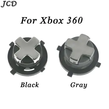 JCD 1PCS Original Nova Versão de Giro Dpad Botão Cromado Prata Transformar o D-Pad do Botão para o Controlador do Xbox 360 Wireless