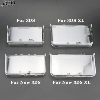 JCD Em Massa de Plástico Cristal de Proteção de Casca Dura de Pele Caso Capa Para o 3DS/Novo 3DS/3DS XL/Novo 3DS XL Console de Jogos