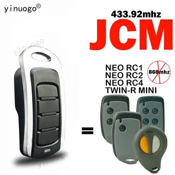 JCM NEO RC1 RC2 RC4 Porta de Garagem com Controle Remoto JCM IR PORTIS NORTON Porta de Garagem de Controle de Portão Abridor de Transmissor sem Fio 433mhz