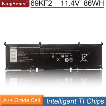 KingSener 69KF2 8FCTC 70N2F Bateria Para Dell Alienware M15 M17 R3 XPS 15 9500 G7 7500 Precisão 5550 P100F P45E P91F P87F00 86WH