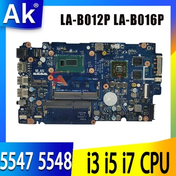LA-B012P LA-B016P placa-mãe Para Dell Inspiron 5447 5547 5548 5442 5542 5543 Laptop placa-Mãe w/ i3 i5 i7 CPU UMA ou DIS DDR3L