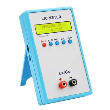LC-200A Digital LCD Capacitância Indutância Medidor LC Medidor de 1pF-100mF 1uH-100H