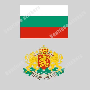 Lev Bandeira Nacional da bulgária Emblema Adesivo Cobrindo Riscos Impermeável, Protetor solar, Anti-UV Venda Quente Requintado Applique