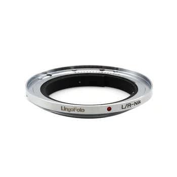 LR-NIK LR-AI de Montagem Anel Adaptador de Montagem de Mudança Anel Para Leica R, montagem de Lentes para NiKon F mount Camera