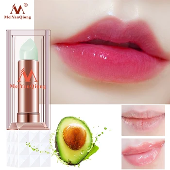 MeiYanQiong Manteiga de Karité Hidratante Essência da Planta de Coloração Lip Balm Hidratante de Lábios Melhorar o Lábio Lábios Leporinos Cuidados com a Pele de 3,5 g