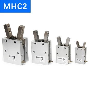 MHC2-10D MHC2-16D MHC2-20D MHC2-25D Angular Estilo de Duplo efeito Ar Garra Padrão Cilindro Pneumático