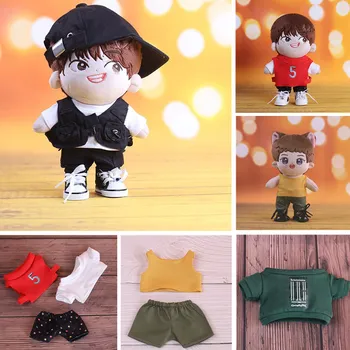 Modelos diferentes de roupas para 20cm roupas de boneca Traje Cosplay de Ajuste Para 20cm de Pelúcia Boneca de Brinquedo