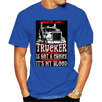 Motorista De Caminhão É Meu Sangue Caminhoneiro Sendo Um Não É Tagless Tee T-Shirt