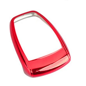 Multimédia Botão do Mouse TPU Protector Cover for Mercedes Benz C E G V GLC GLS GLE Classe W205 W213 X253 W463 Vermelho