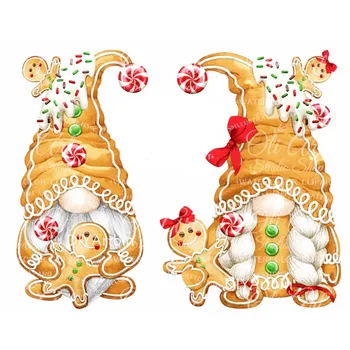Natal Em Camadas Gnome Gingerbread Corte De Metal Morre Diy De Papel De Scrapbooking Álbum De Fotos De Decoração De Artesanato Morre De 2022, A Chegada De Novos