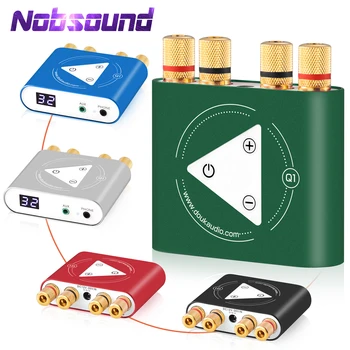 Nobsound Mini Bluetooth 5.0 Digital Amplificador de Potência Estéreo de Casa Receptor Auscultadores hi-fi Classe D área de Trabalho de Áudio Amp de 40W+40W