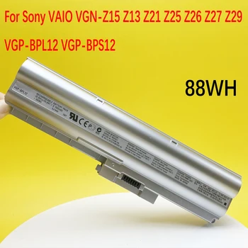 NOVO Laptop Bateria Para Sony VAIO VGN-Z15 Z13 Z21 Z25 Z26 Z27 Z29 VGP-BPL12 VGP-BPS12