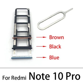 Novo Original Para Xiaomi Redmi 7 9 Nota De 8 A 10 Pro Mi 10 11 Cartão Sim Na Ranhura Do Adaptador De Soquete De Telemóvel Peças De Reposição