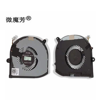 Novo Ventilador de Refrigeração da CPU Para a DELL XPS 15 9560 de Precisão série M5520 5520 GPU, CPU FAN 0TK9J1 R & R0VJ2HC L GPU & Refrigeração de CPU