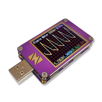 Novo YZXSTUDIO ZY1280E Osciloscópio USB Medidor de Energia o fornecimento de Energia Analyzer Testador