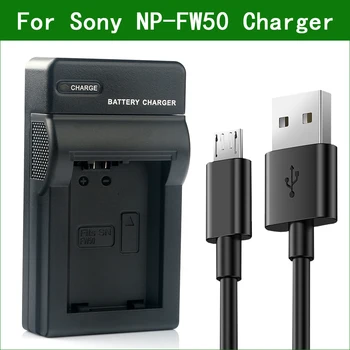 NP-FW50 NP FW50 Micro USB Carregador de Bateria para Sony Alpha ILCE-7R ILCE-7 a7R a7s a7 ILCE-3000 a3000 a5000 a6000 a6300 a6400 a6500