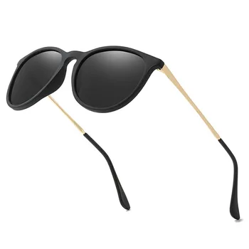 O Design da marca Óculos de sol Polarizados Clássico de Mulheres de Condução de Óculos de Sol Senhora de Luxo, Óculos de sol UV400 Tons de Óculos de Oculos de sol