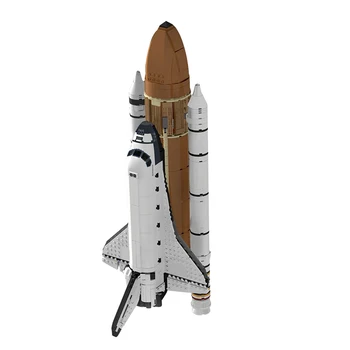 O espaço de Transporte de Lançamento de Foguetes de 16014 Centro Técnico de Transporte Expedição Astronauta Figuras Blocos de Construção MOC Brinquedos Presentes