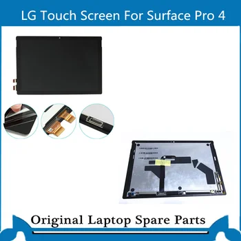 Original do LCD da Tela de Toque Para o Microsoft Surface Pro 4 (1742) Apresentar Digitador do Painel de LP123WQ1(SP)(A2) fita Adesiva